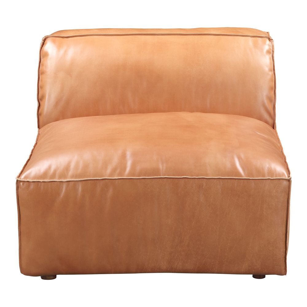 Moes Home Collection QN-1019-40 Luxe Slipper Chair in Brown