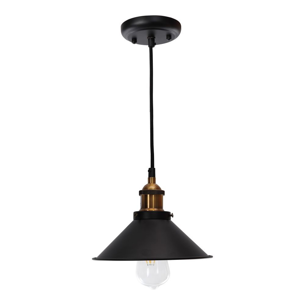 Moes Home Collection RM-1000-02 Renata Pendant Lamp in Black