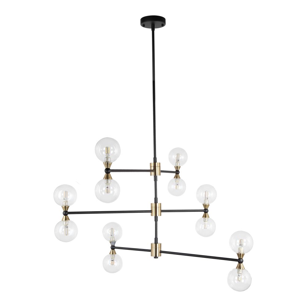 Moes Home Collection RM-1054-31 Centauri Pendant in Brown