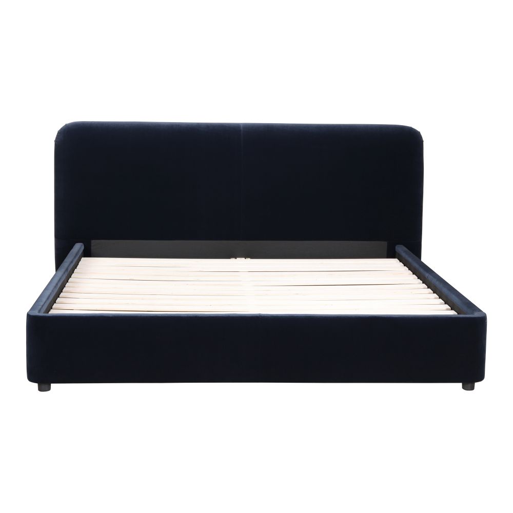Moes Home Collection RN-1125-26 Samara Queen Bed in Blue