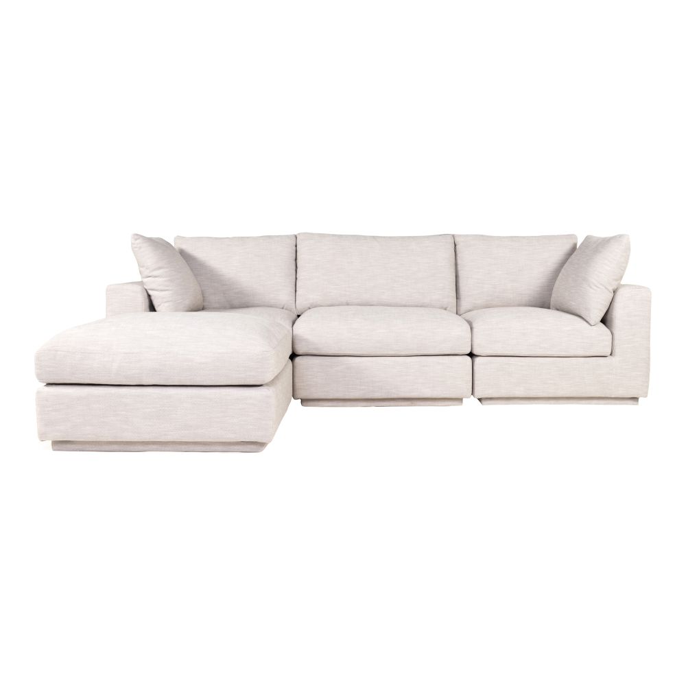 Moes Home Collection RN-1131-39 Justin Lounge Modular Sectional in Grey