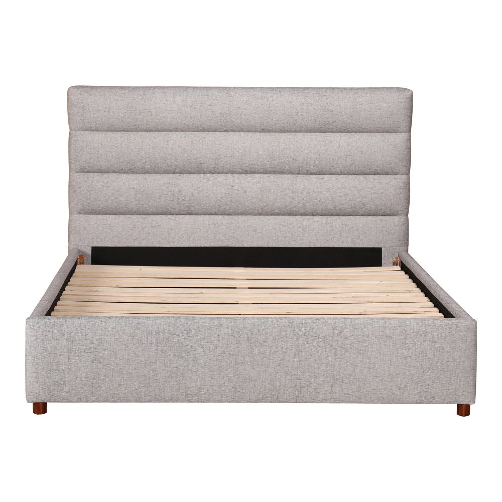 Moes Home Collection RN-1139-29 Takio Queen Bed in Grey