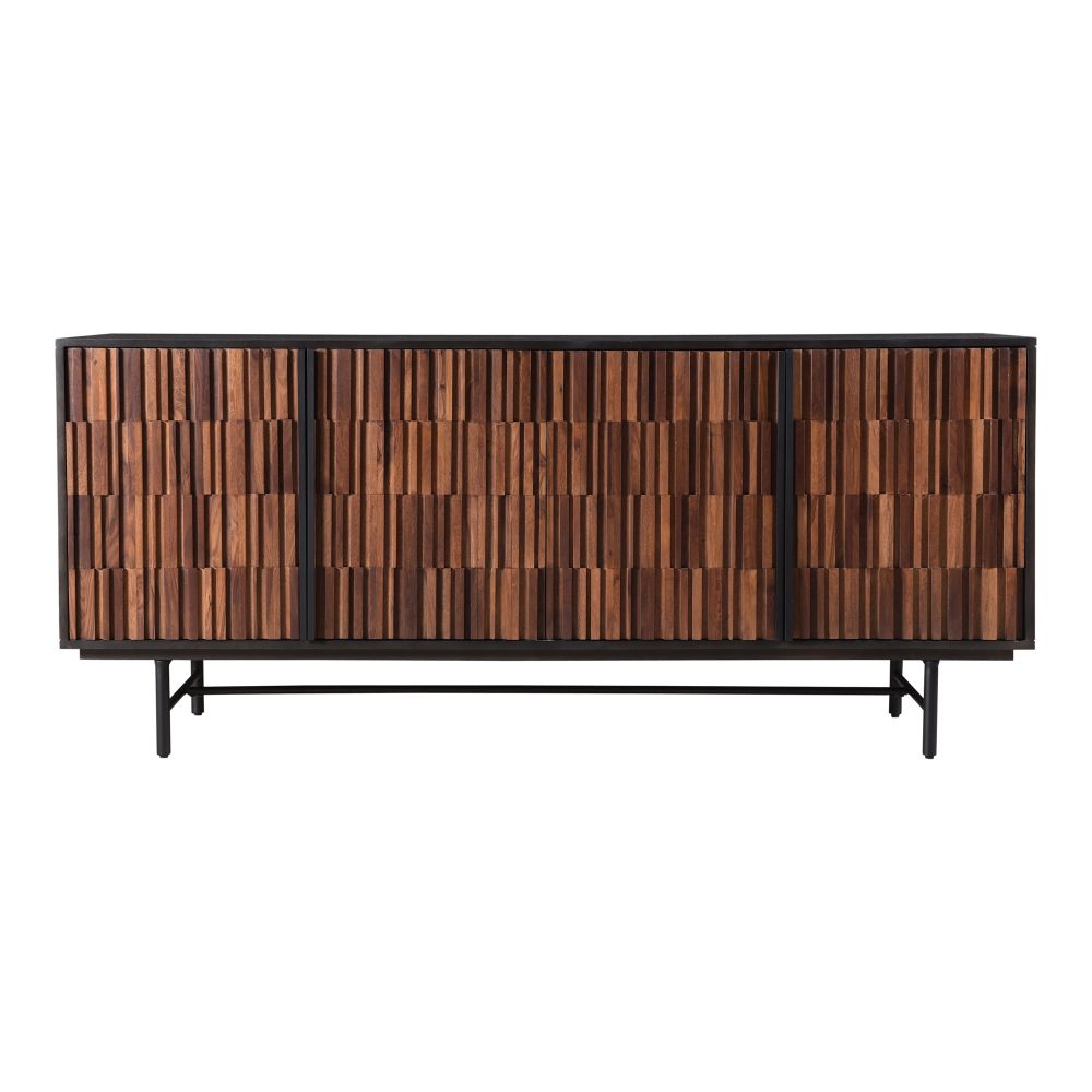 Moes Home Collection RP-1004-02 Jackson Sideboard in Black