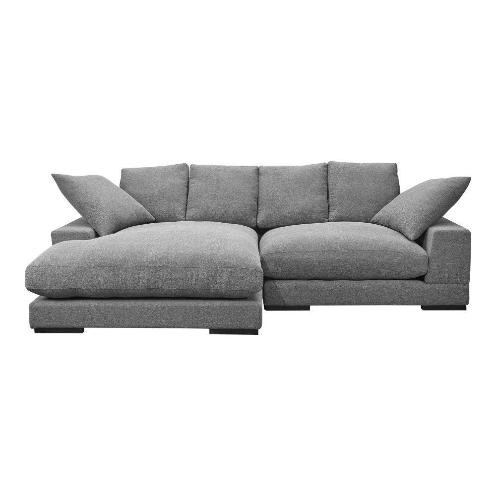 Moes Home Collection TN-1004-15 Plunge Sectional in Anthracite