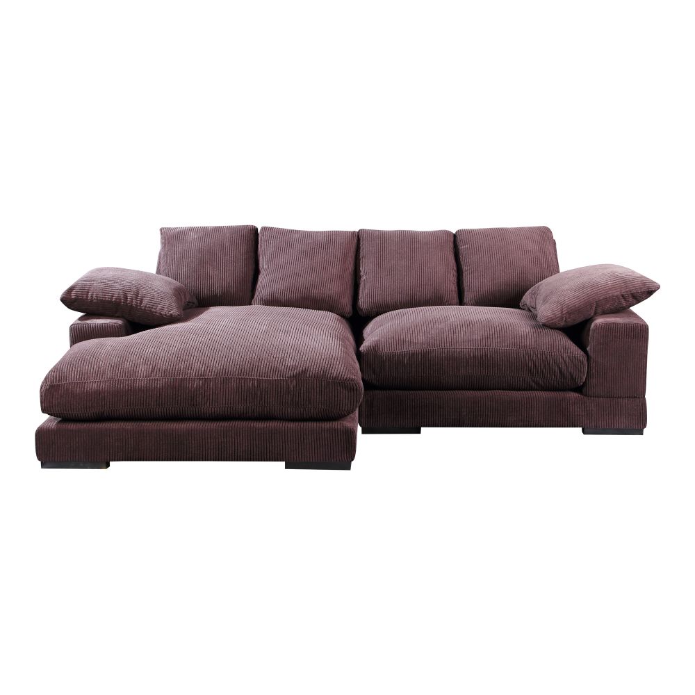 Moes Home Collection TN-1004-20 Plunge Sectional in Brown