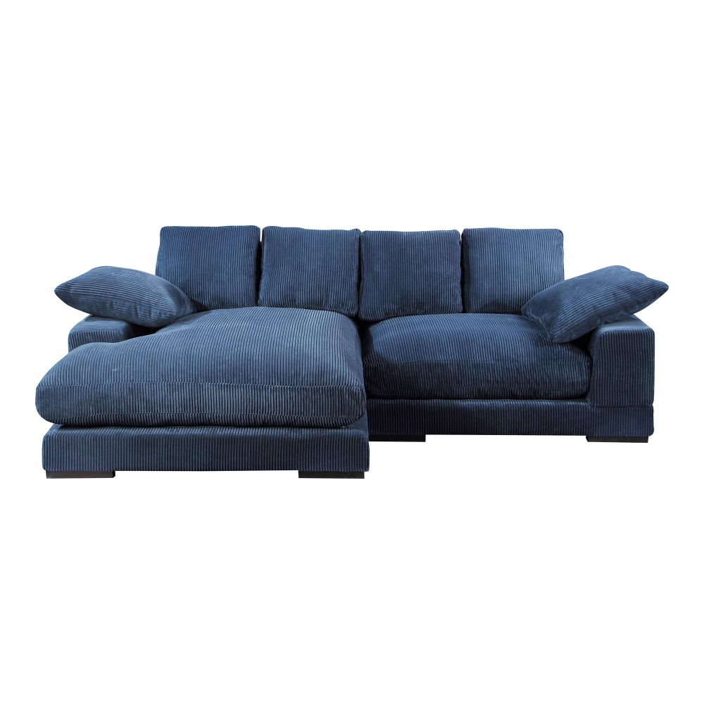 Moes Home Collection TN-1004-46 Plunge Sectional in Blue
