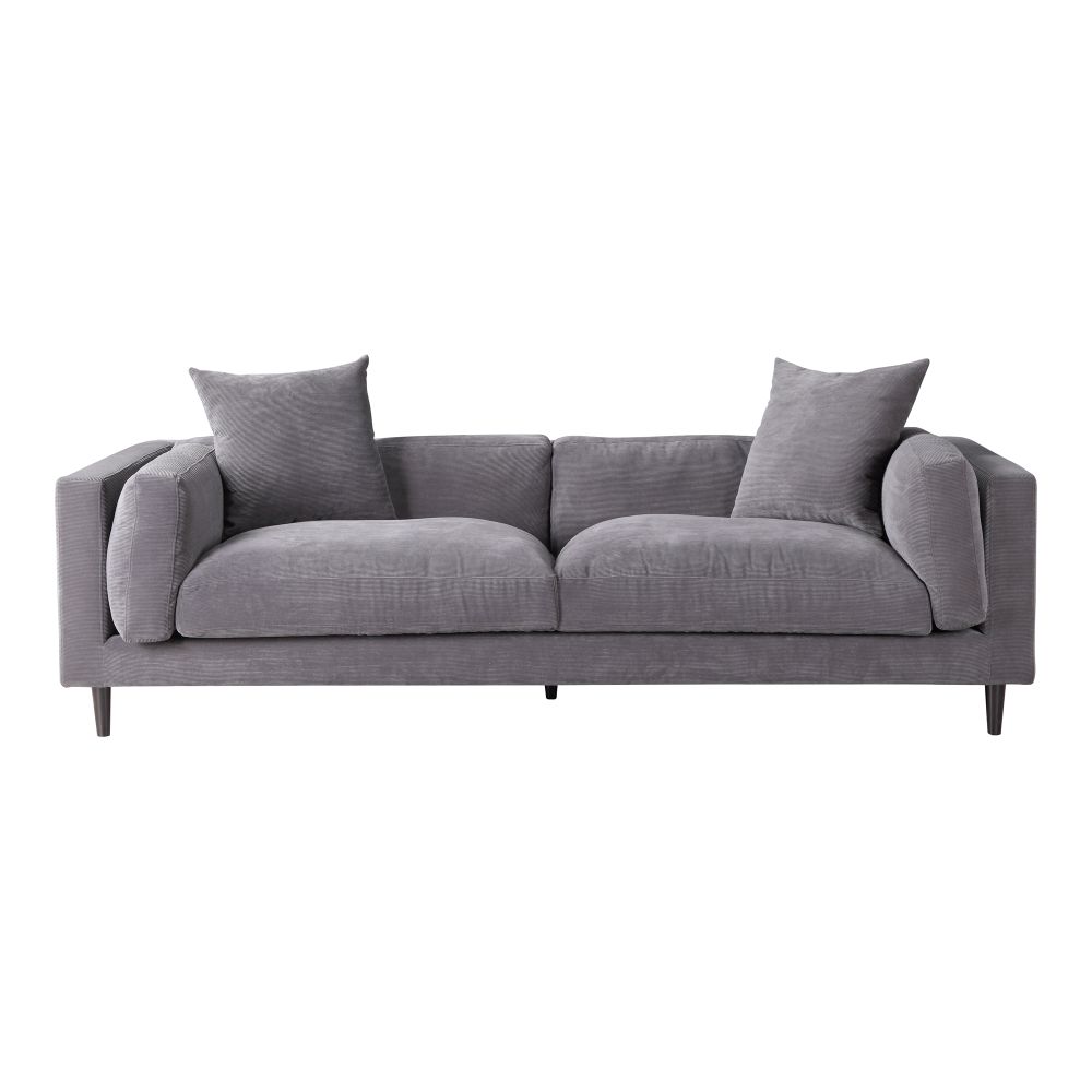 Moes Home Collection UB-1011-25 Lafayette Sofa in Grey