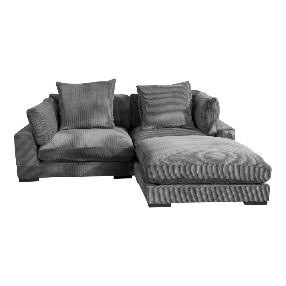 Moes Home Collection UB-1013-25 Tumble Nook Modular Sectional in Grey