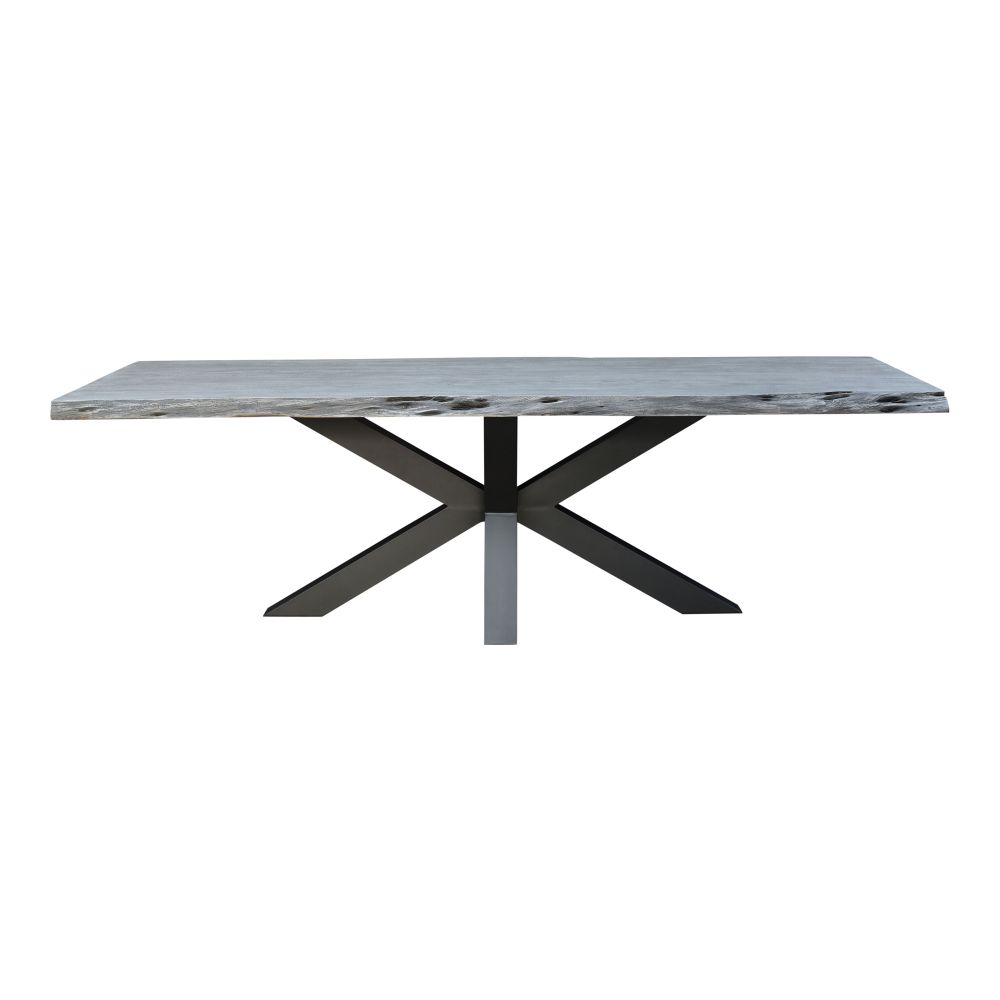 Moes Home Collection UH-1018-29 Edge Small Dining Table in Grey