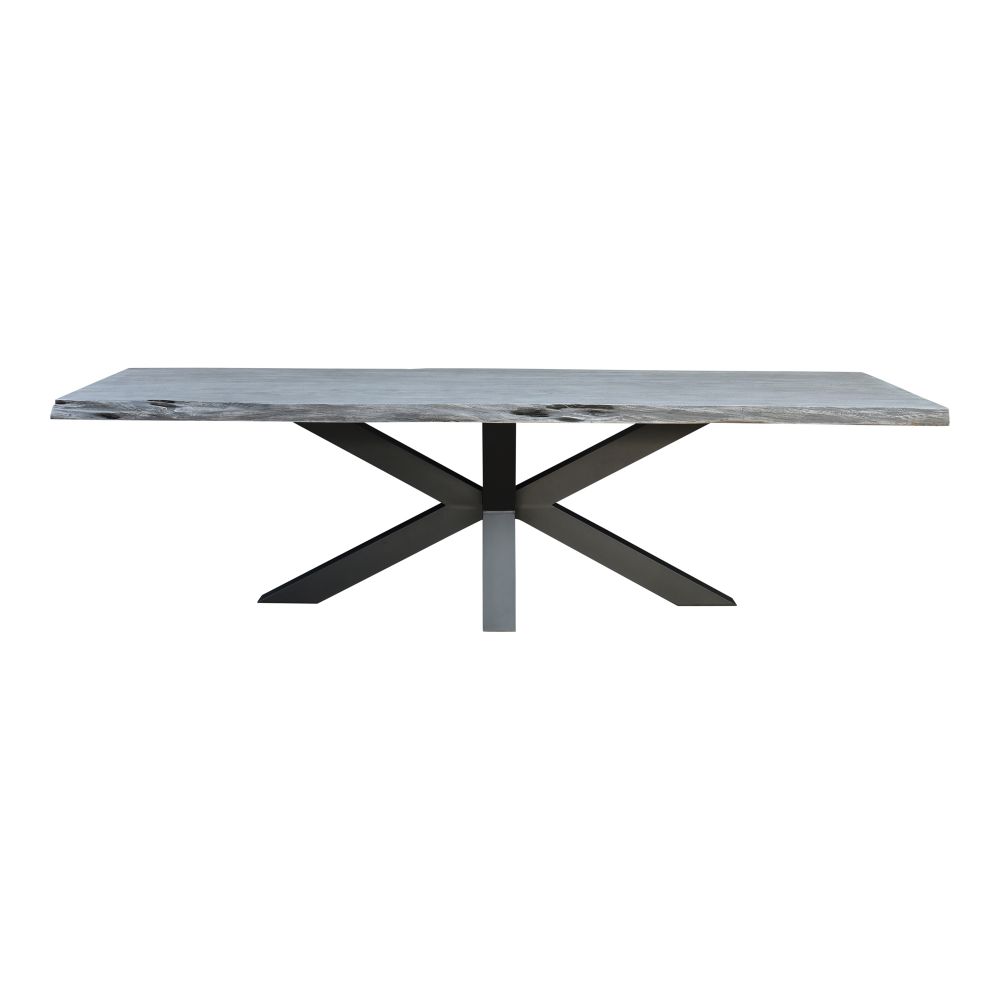 Moes Home Collection UH-1019-29 Edge Large Dining Table in Grey