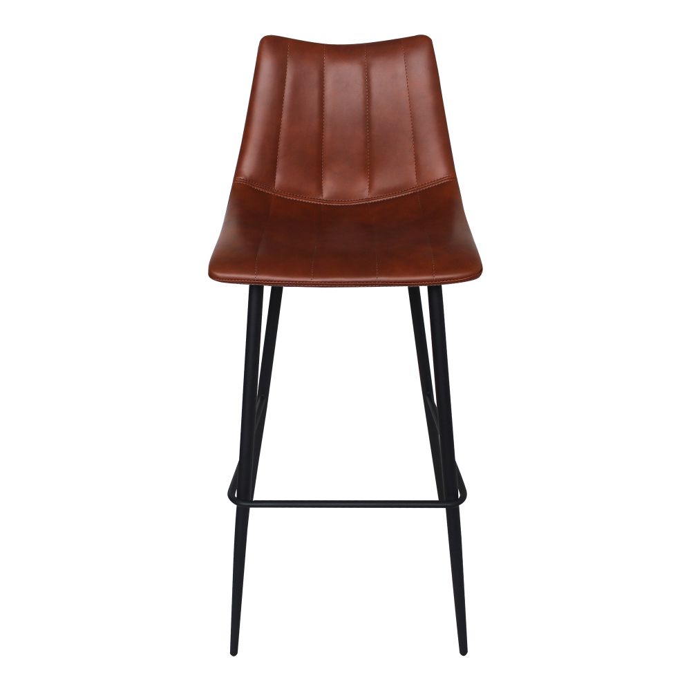 Moes Home Collection UU-1003-03 Alibi Barstool in Brown