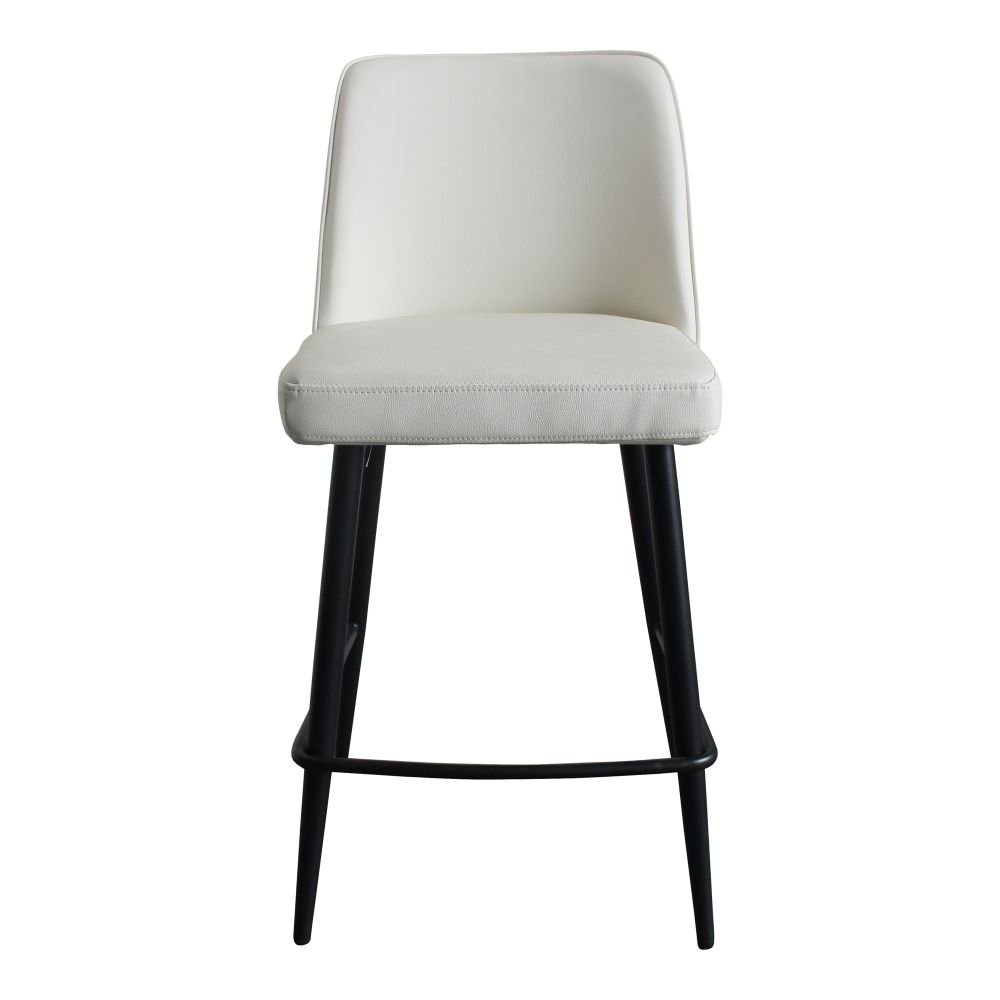 Moes Home Collection UU-1020-05 Emelia Counter Stool in White