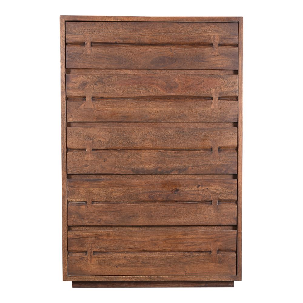 Moes Home Collection VE-1045-03 Madagascar Chest in Brown