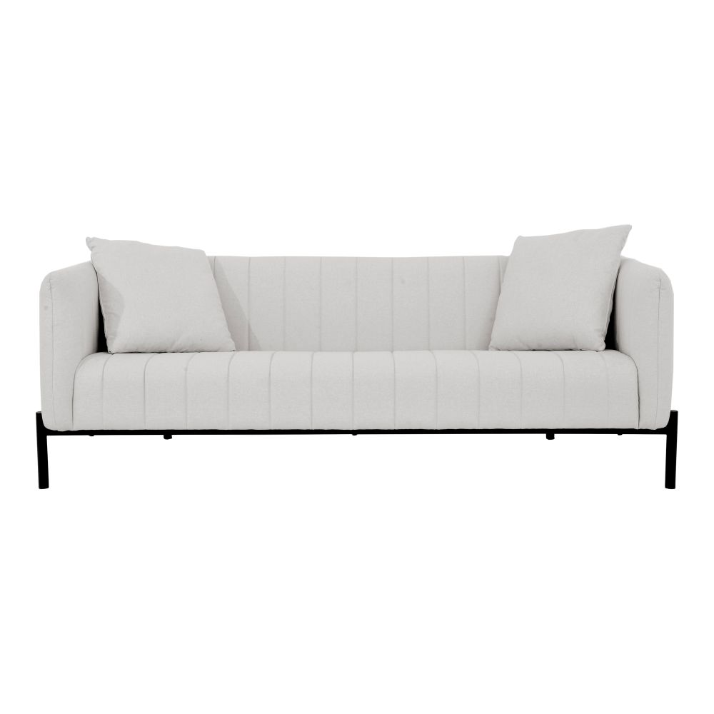 Moes Home Collection VV-1002-29 Jaxon Sofa in Grey