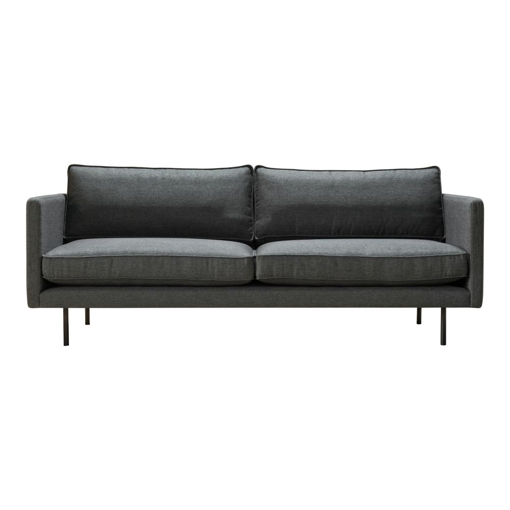Moes Home Collection WB-1002-07 Raphael Sofa in Grey