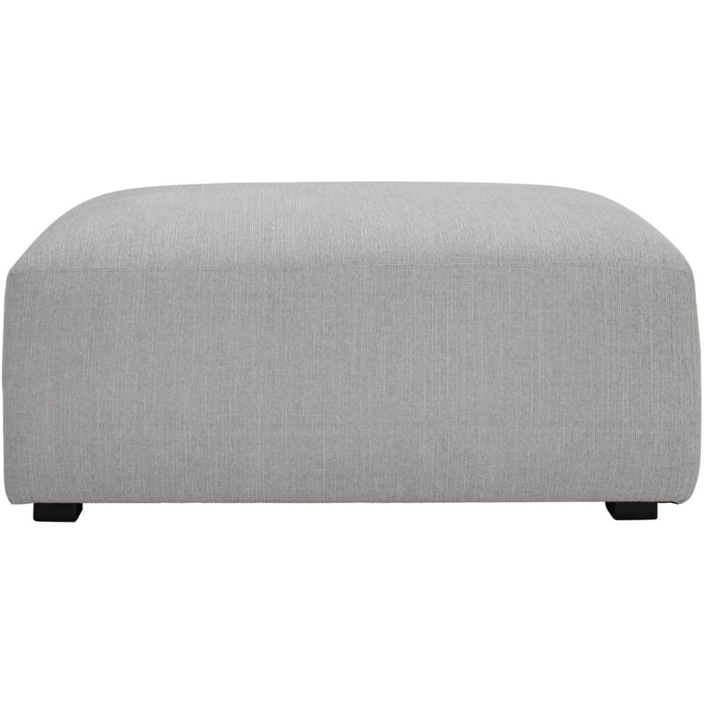 Moes Home Collection WB-1014-05 Romy Ottoman in White