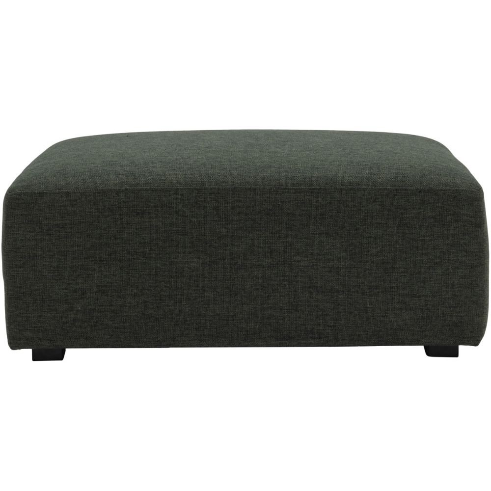 Moes Home Collection WB-1014-27 Romy Ottoman in Green