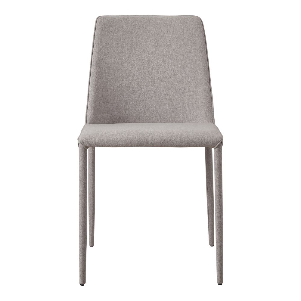 Moes Home Collection YM-1003-15 Nora Fabric Dining Chair in Grey