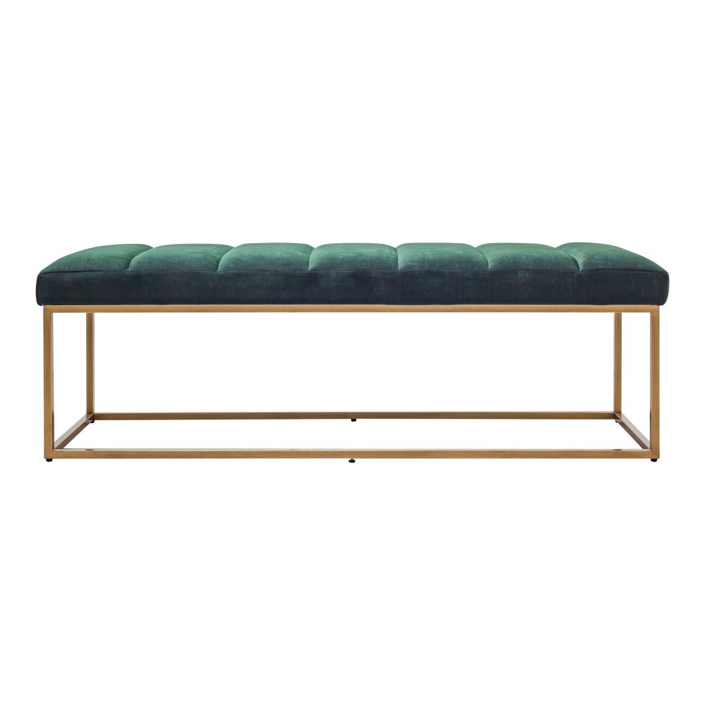 Moes Home Collection ZT-1026-27 Katie Bench in Green