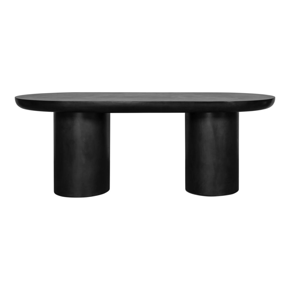 Moes Home Collection ZT-1033-02 Rocca Dining Table in Black