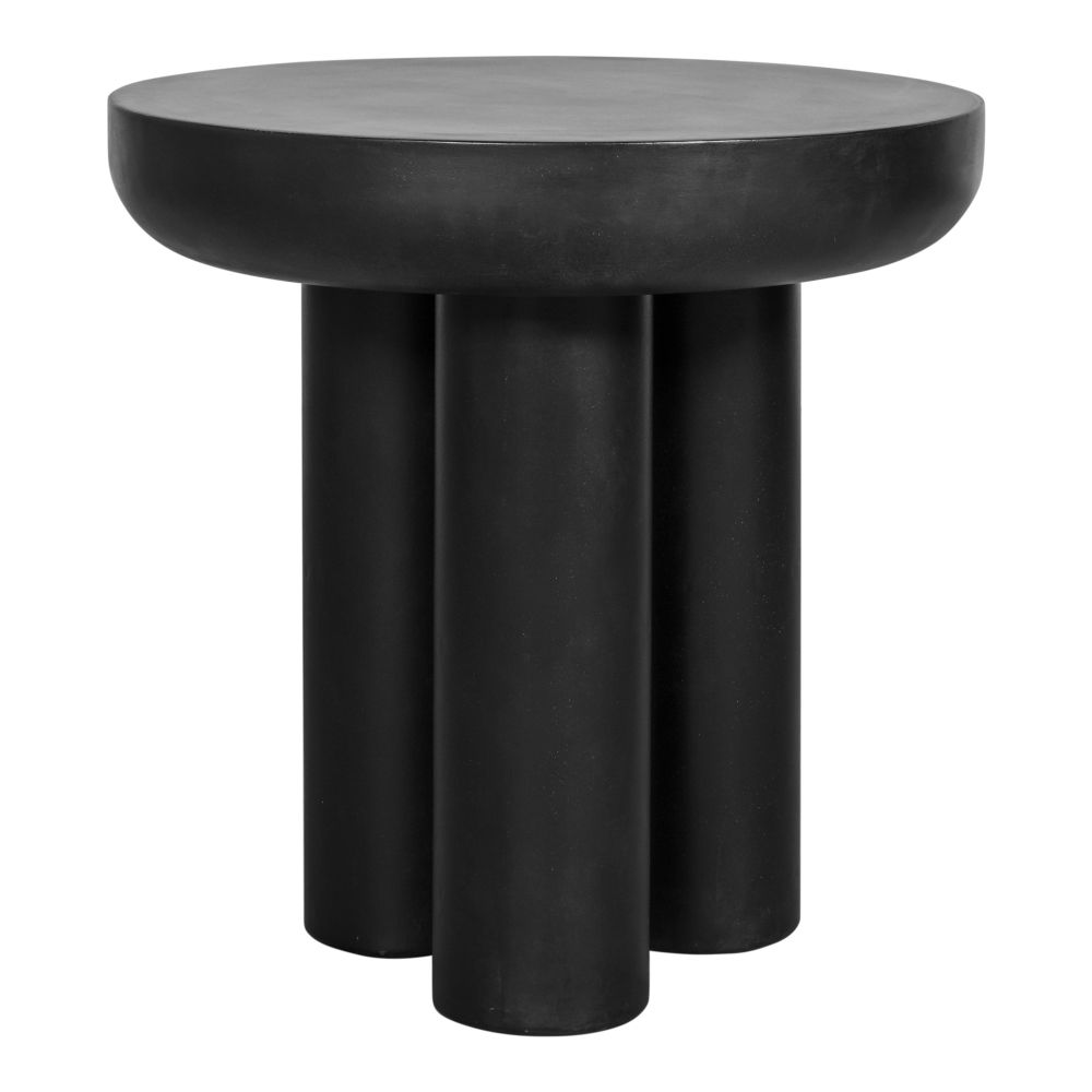 Moes Home Collection ZT-1036-02 Rocca Side Table in Black