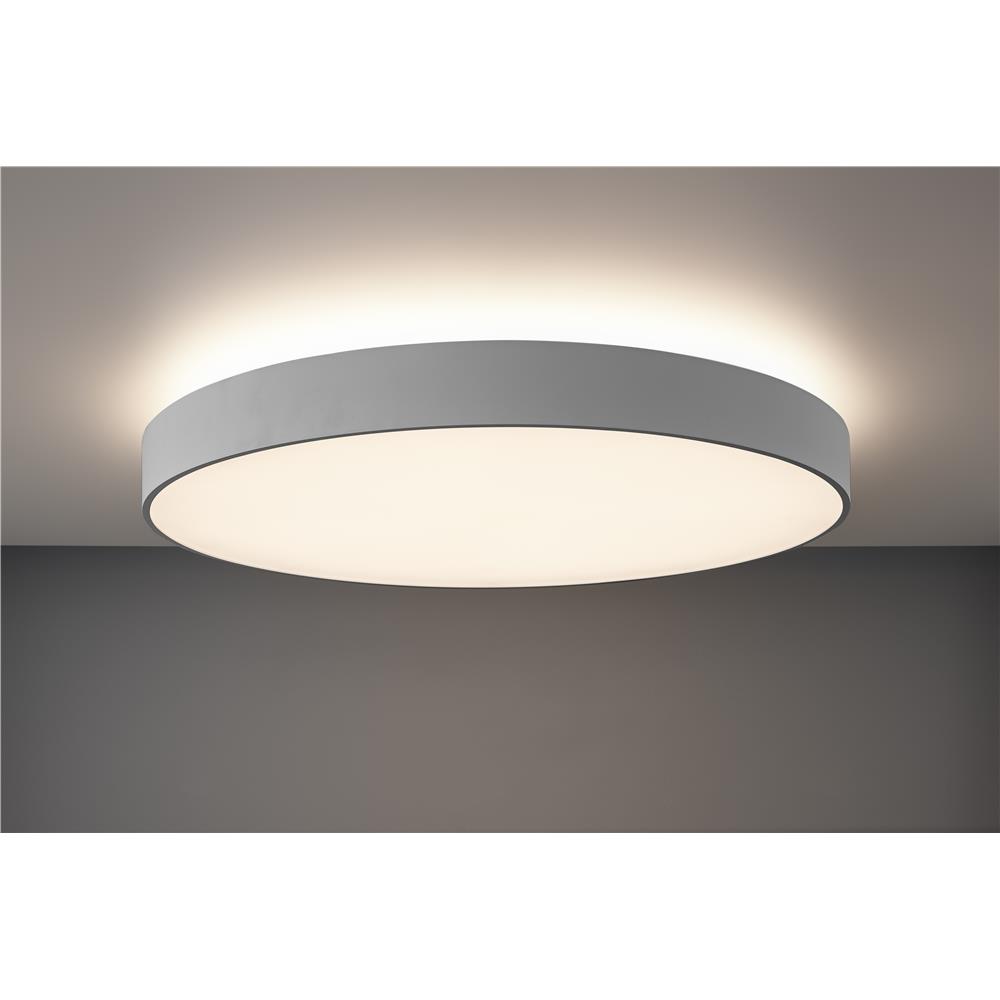 Molto Luce by Bruck Lighting 220-03401918adusa Bado Surface Mount - 16in - Matte Chrome - Opal Diffuser
