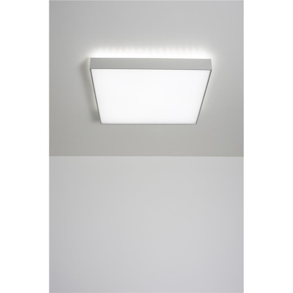 Molto Luce by Bruck Lighting 220-08331918adusa Cadan Surface Mount - 14in - Matte Chrome - Opal Diffuser