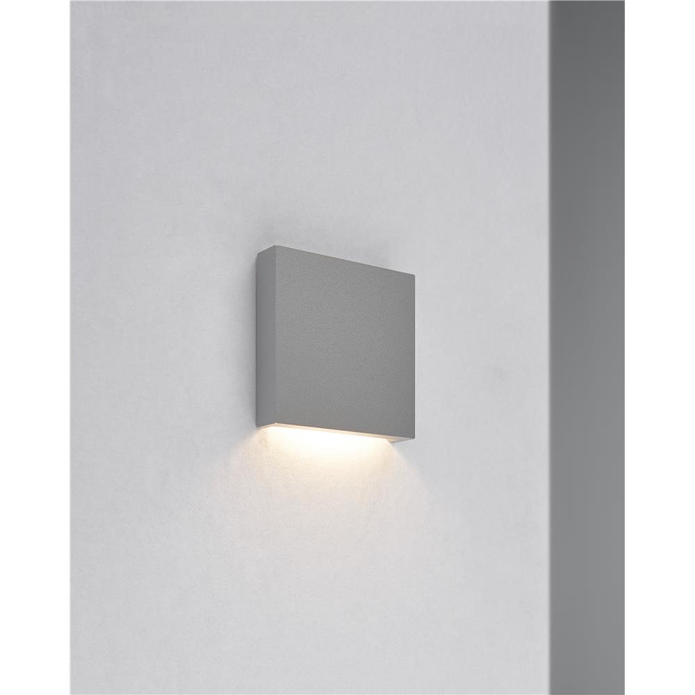 Molto Luce by Bruck Lighting 56-5201 Q1 LED Semi-Recessed Lighting - Low Voltage - 1 Light point - 5000K - Matte Chrome - J-Box/Drive Not Included