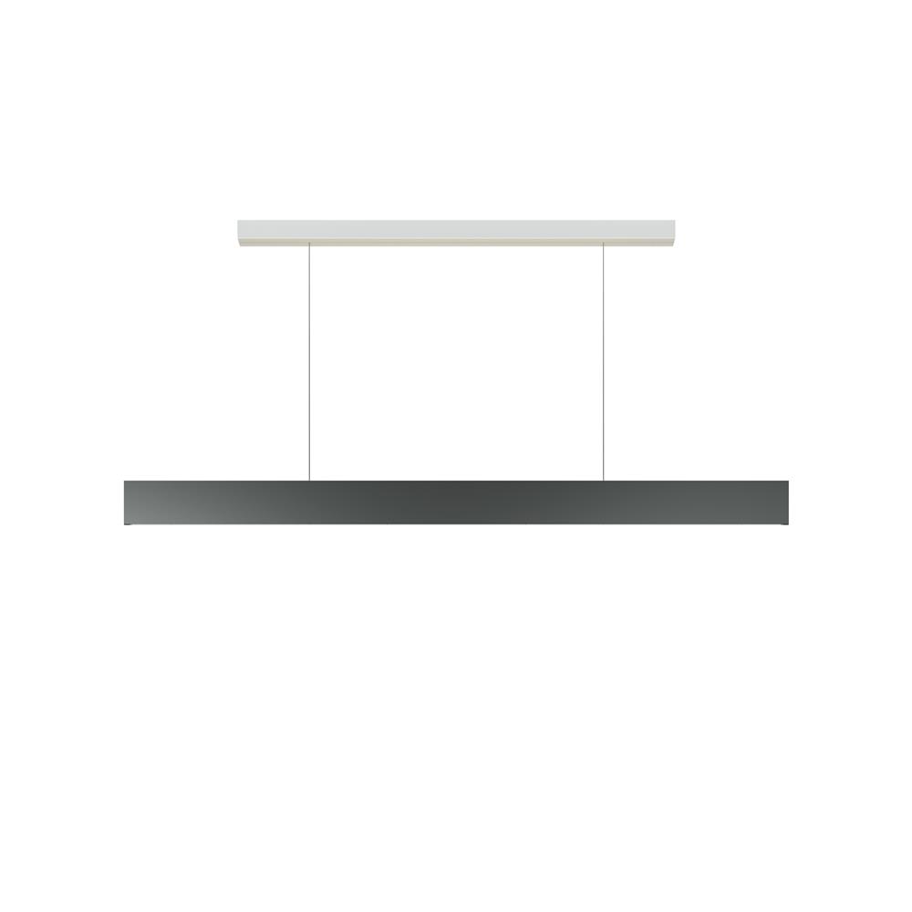 Molto Luce by Bruck Lighting 601-01041102970a After 8 PDI LED Linear Pendant - 48" - Graphite Grey