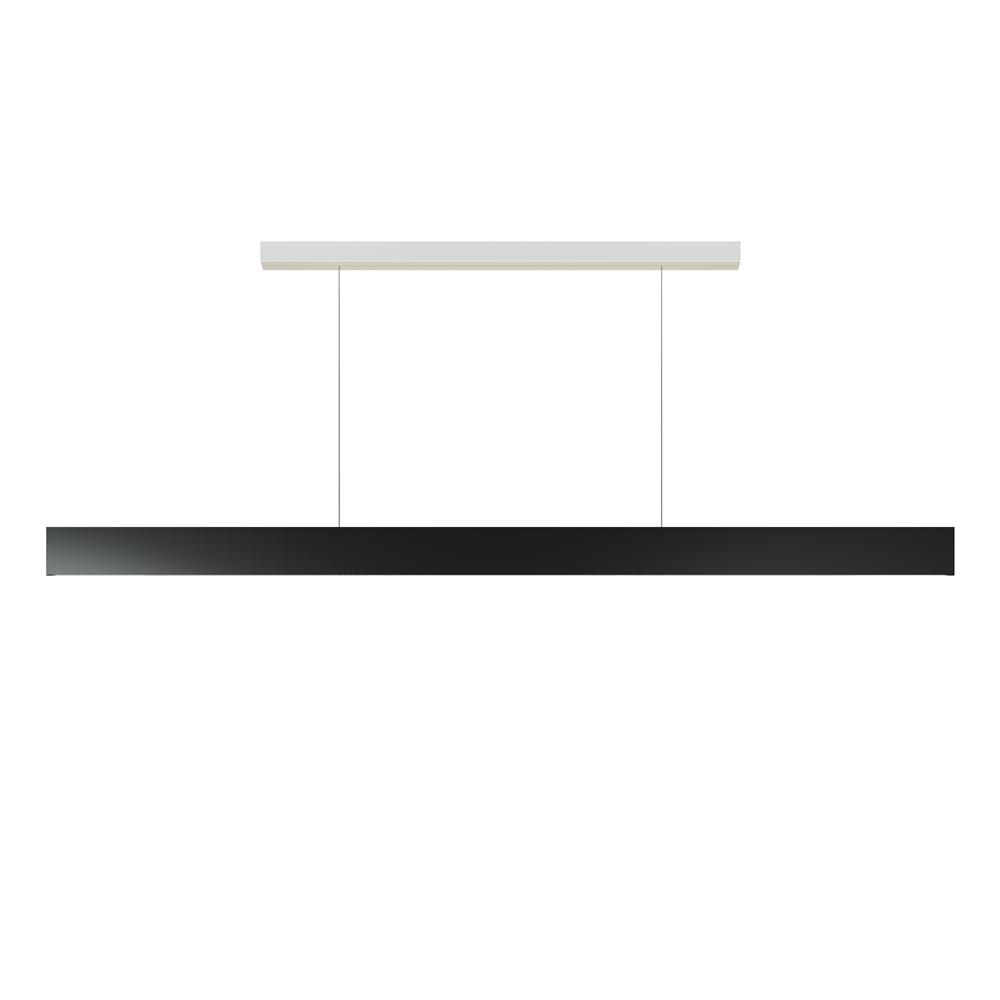 Molto Luce by Bruck Lighting 601-02051102941a After 8 PDI LED Linear Pendant - 60" - Black