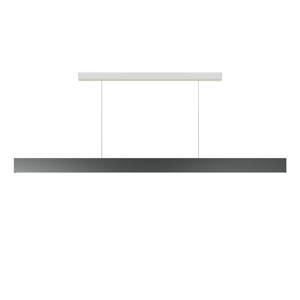 Molto Luce by Bruck Lighting 601-02051102970a After 8 PDI LED Linear Pendant - 60" - Graphite Grey