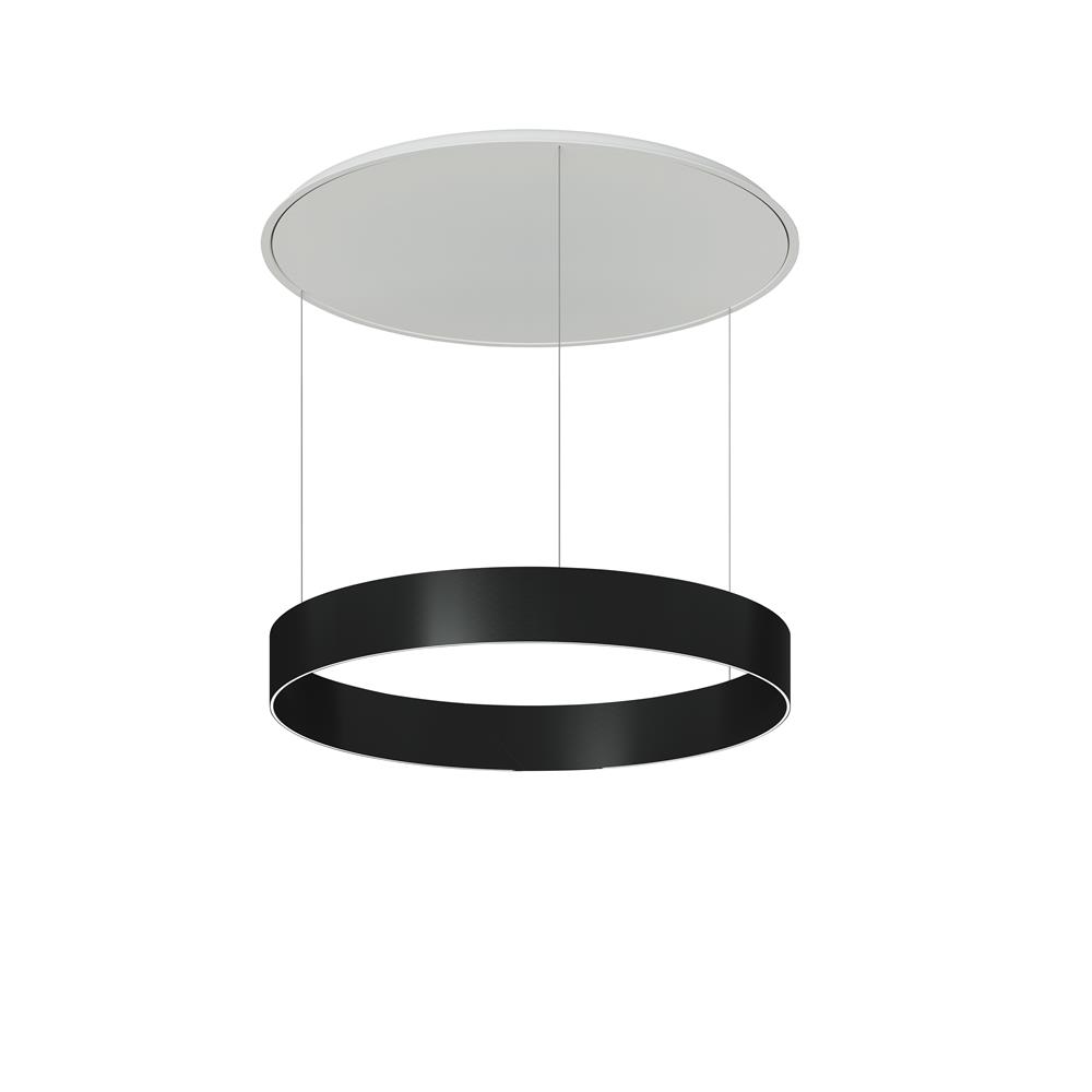 Molto Luce by Bruck Lighting 678-00154102941a After 8 Ring PDI LED Pendant - Black
