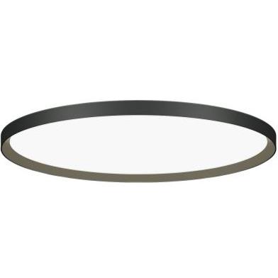 Molto Luce by Bruck Lighting BINAS-RD-32-DI-WH Bina - Round Surface Mount - Direct-Indirect Light - 32" - White Finish