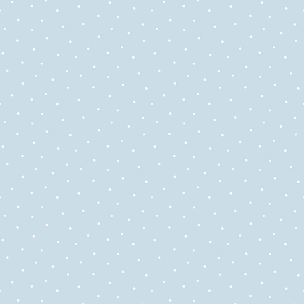 NextWall NW42102 Polka Dots Wallpaper in Blue