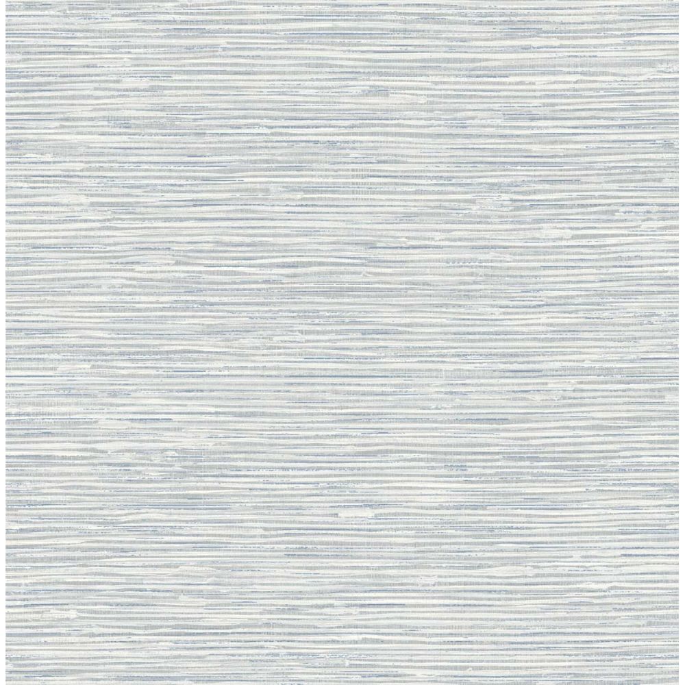 NextWall NW44708 Cyrus Faux Grasscloth Wallpaper in Grey