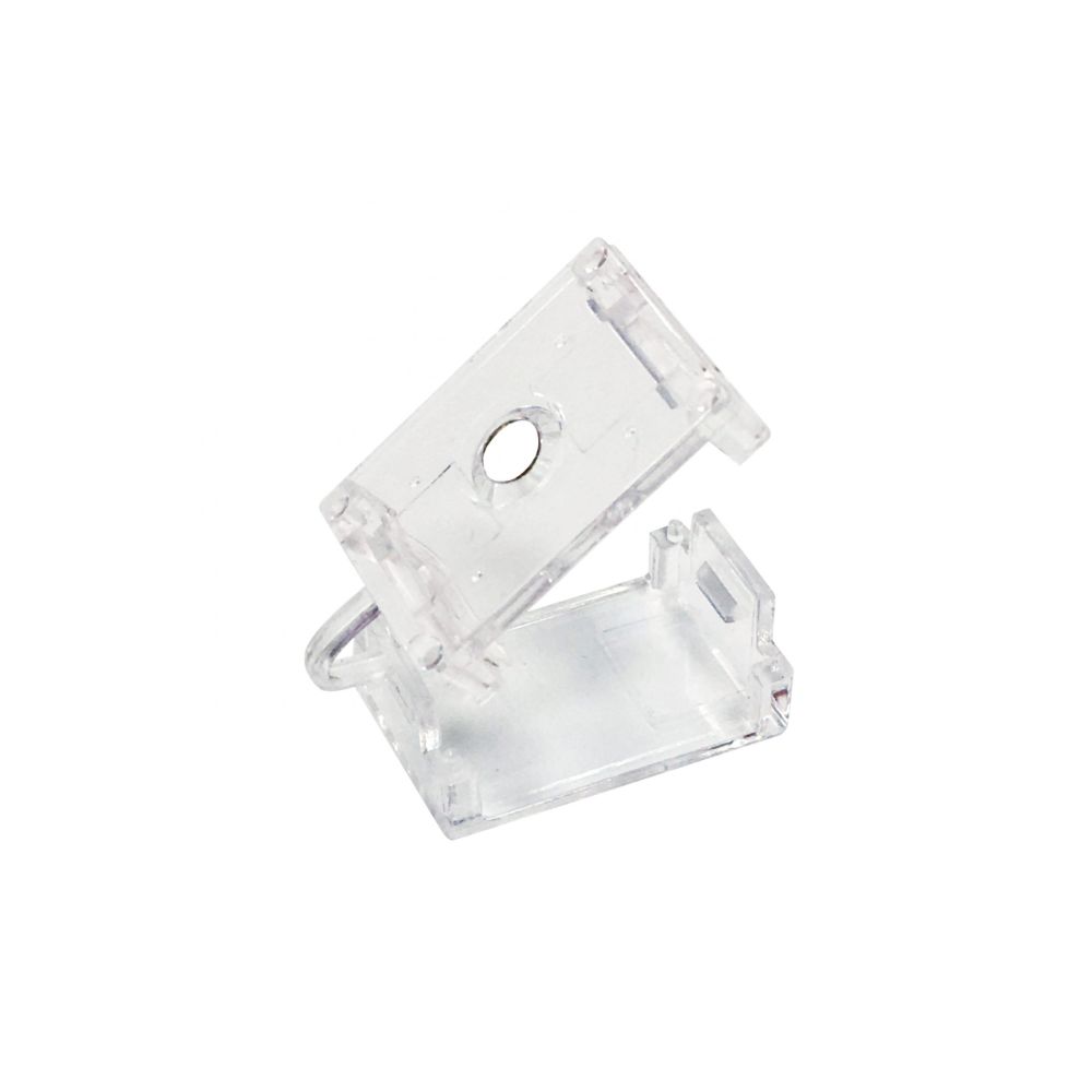Nora Lighting  Natl-ip6512 Nutp13 Ip65 120v Tape Light Installation Bracket Kit, 2 Clear Mounting Clips & Screws