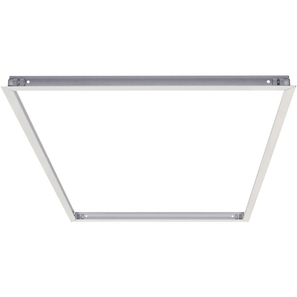 Nora Lighting  Npdbl-24rfk/w Flange Kit For Recessed Mounting 2x4 Led Edge-lit & Back-lit Panels, White