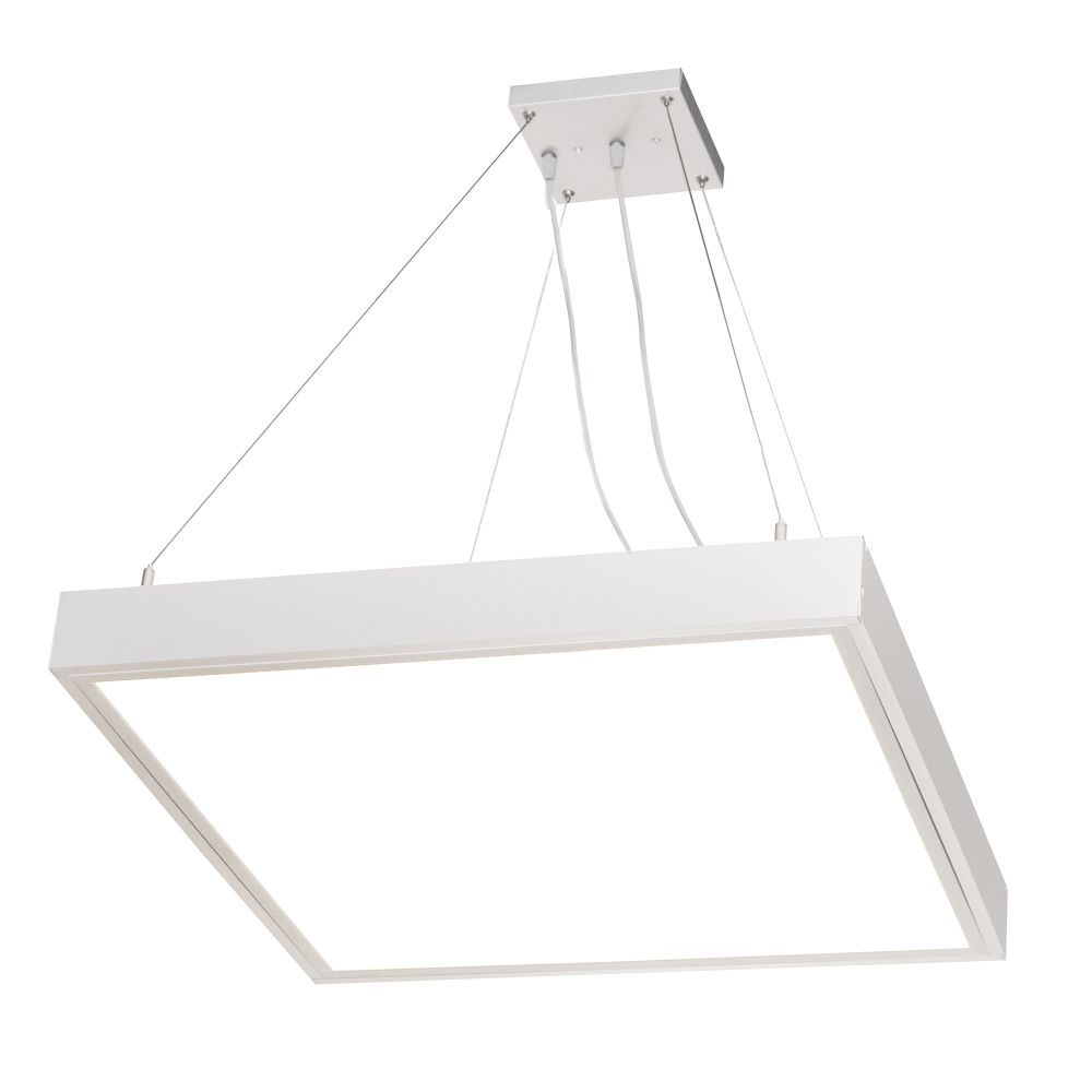 Nora Lighting  Npdbl-pkw Pendant Mounting Kit With Canopy For Led Back-lit Panels, White