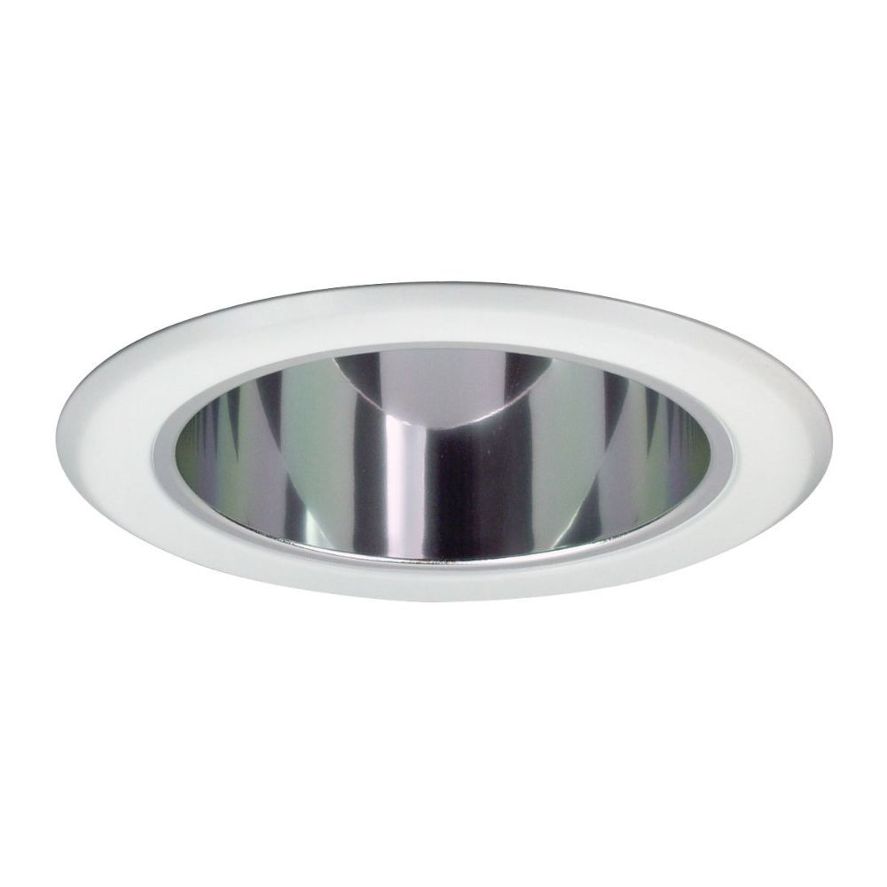 Nora Lighting  Nt-5020c 5" Specular Reflector W/ Metal Ring, Chrome/white