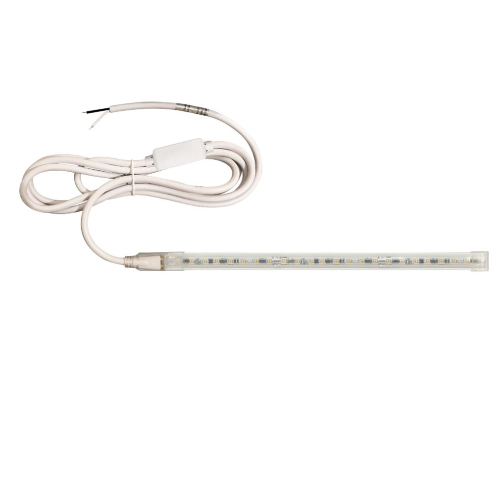 Nora Lighting NUTP13-W10-12-930/HWSP Custom Cut 10-ft 120V Continuous LED Tape Light 330lm / 3.6W per foot 3000K with Mounting Clips and 8