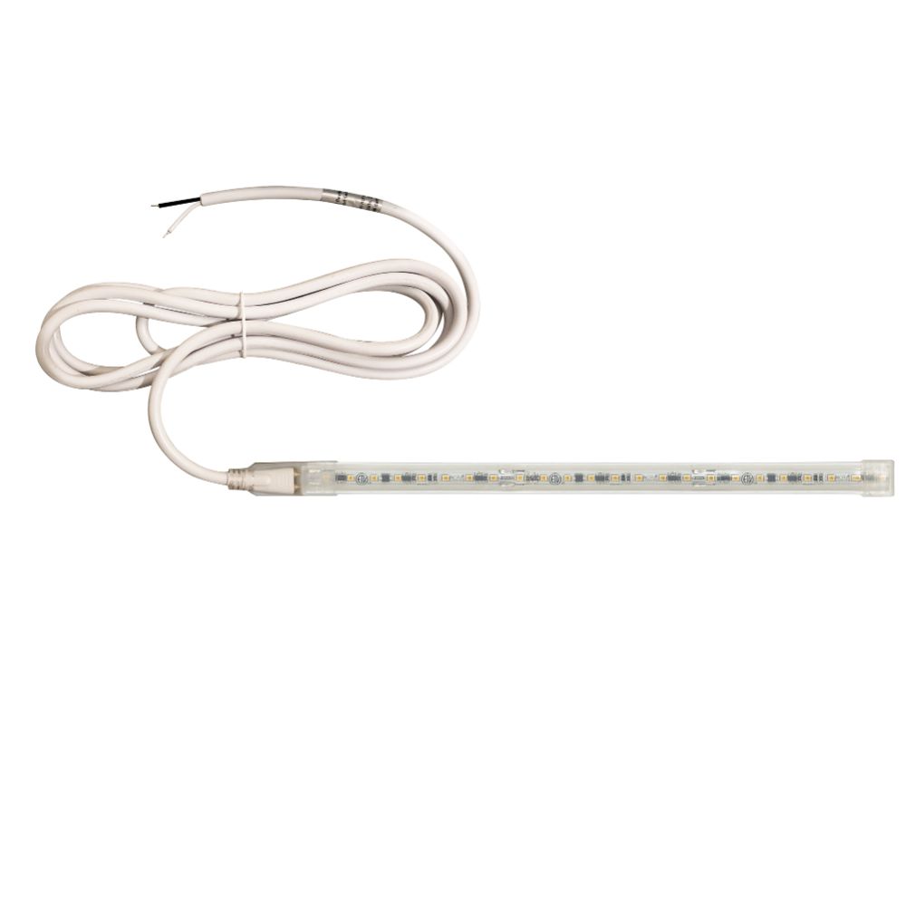 Nora Lighting NUTP13-W30-8-12-930/HW Custom Cut 30-ft, 8-in 120V Continuous LED Tape Light, 330lm / 3.6W per foot, 3000K, w/ Mounting Clips and 8
