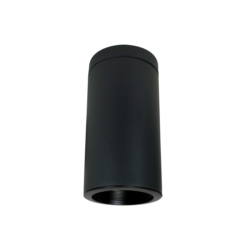 Nora Lighting  Nyli-6sl1001bbb 6" Cylinder, Black, Surface Mount, 100w Med Base Led, Refl. Black