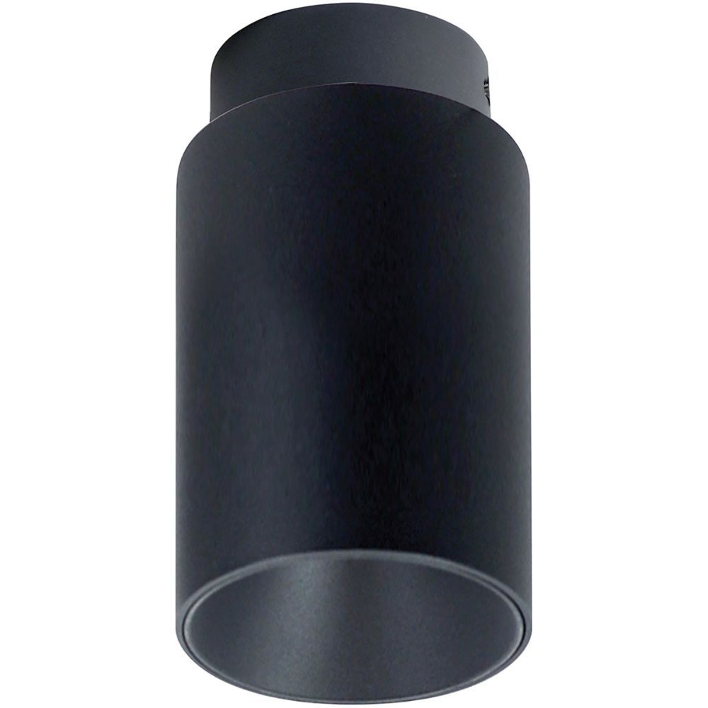 Nora Lighting  Nylm-5sccdxbble4 5" Ilene Surface Mount Mini Cylinder, 1800lm, 40w, Comfort Dim, Black, 120v Triac/elv/0-10v & 277v 0-10v Dimming