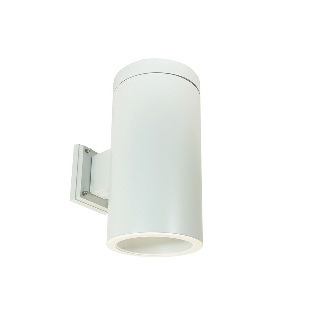 Nora Lighting NYLS2-6W15127SWWW6 6" Cylinder WALL Mount 1500L 27K Reflector SPOT WH / WH FLANGE 120-277V WH CYL