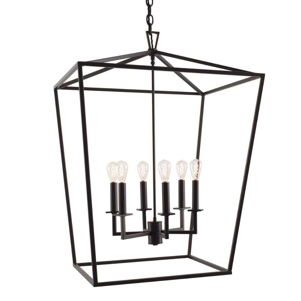 Norwell 1082-MB-NG LARGE PENDANT in MATTE BLACK