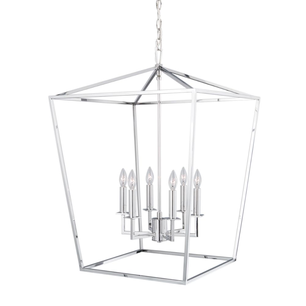 Norwell 1082-PN-NG LARGE PENDANT in POLISHED NICKEL