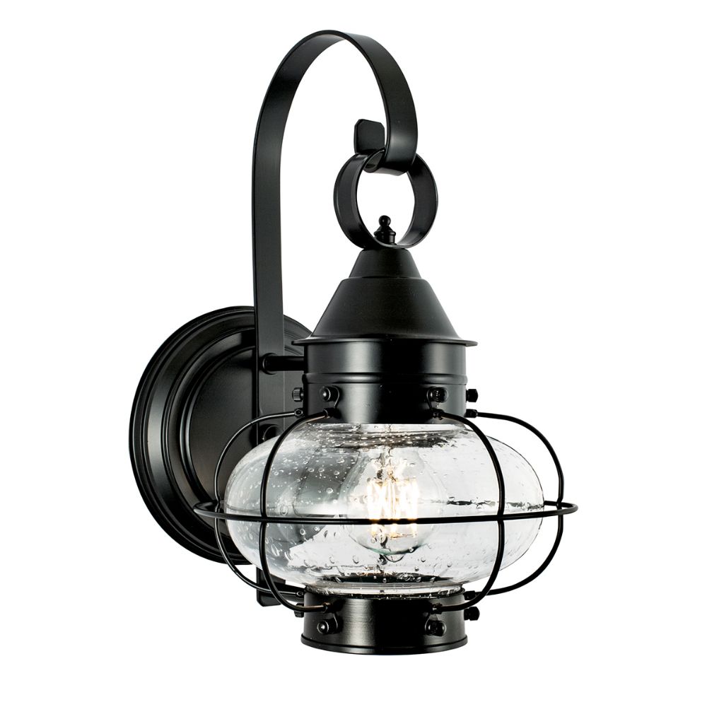 Norwell Lighting 1323-BL-SE Outdoor Small Wall in Black