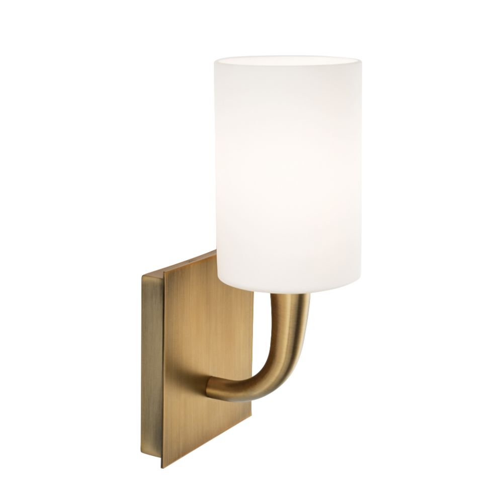 Norwell Lighting 5341-AG-MO Wall Sconce in Aged Brass