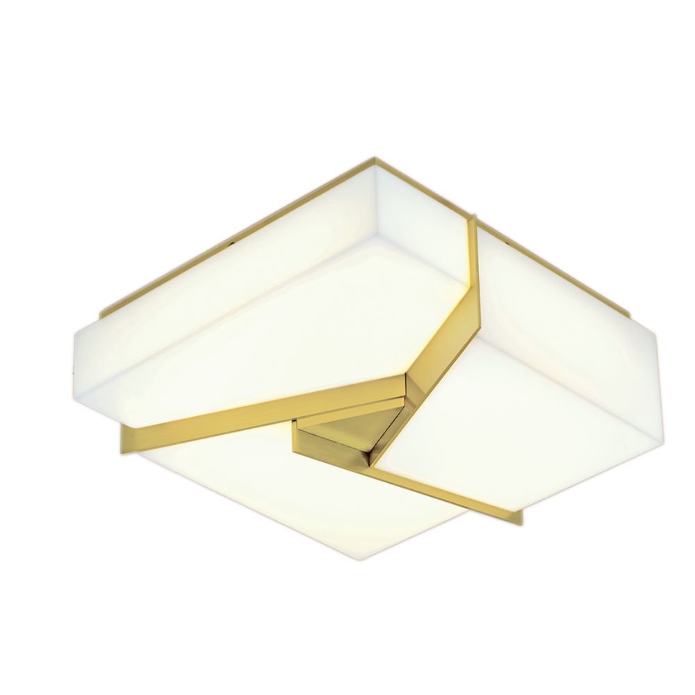 Norwell Lighting 5396-SB-MA Candeau Ceiling in Satin Brass