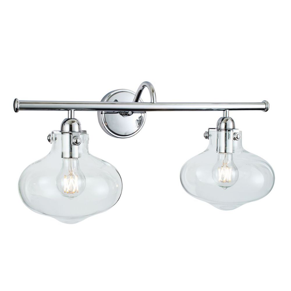 Norwell Lighting 8262-CH-CL Wall Sconce in Chrome